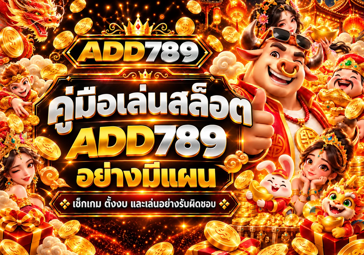 ADD789 คู่มือเล่นสล็อตอย่างมีแผนสำหรับมือใหม่